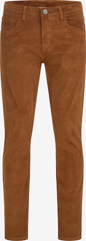 Rock Creek Regular Trousers in Brown: front