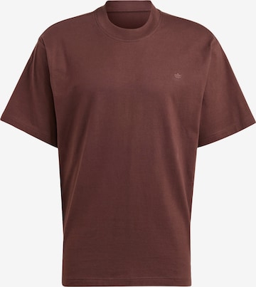 ADIDAS ORIGINALS Shirt 'Adicolor Contempo' in Brown: front