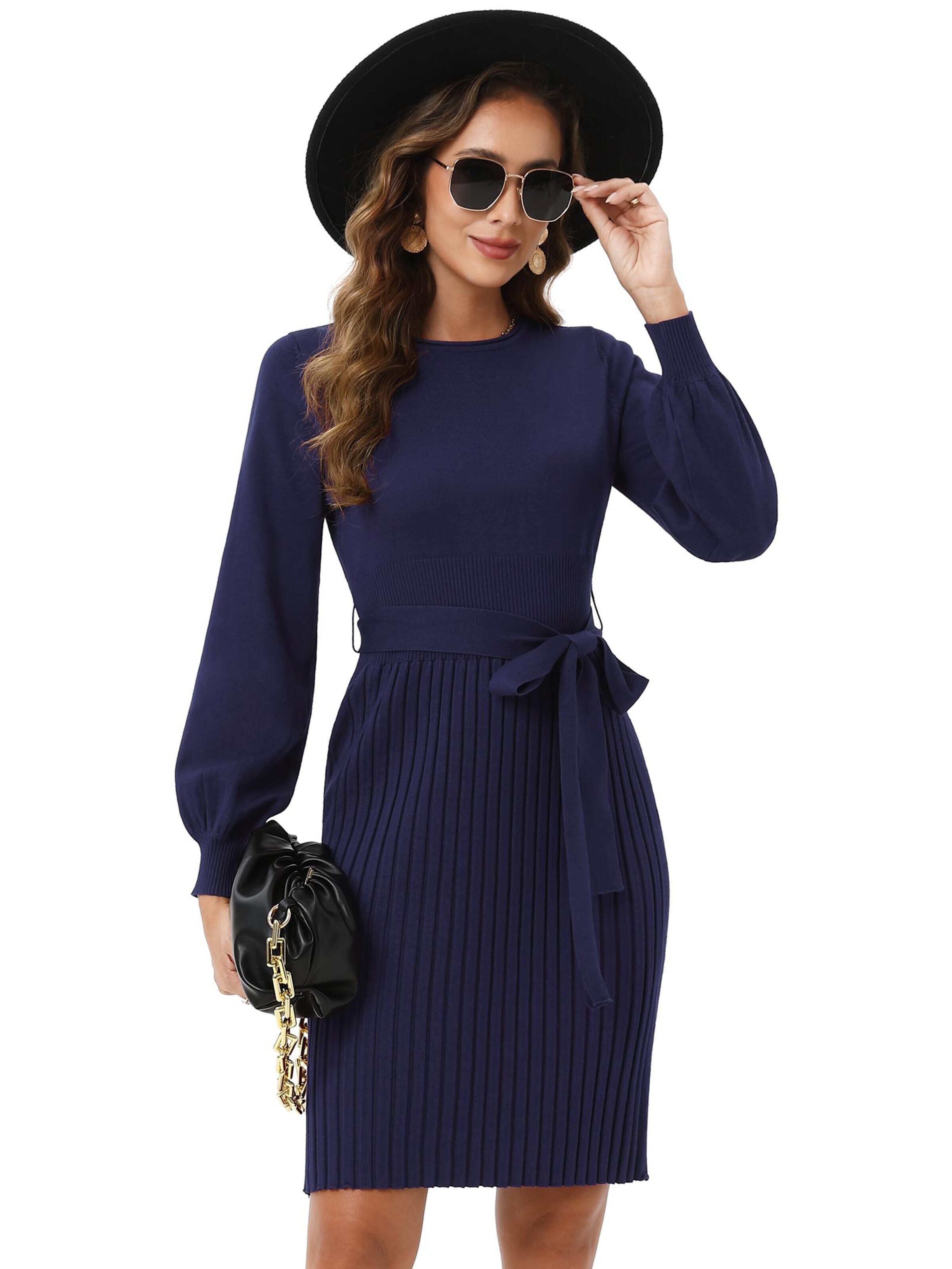 Yesfashion Dress in Blue