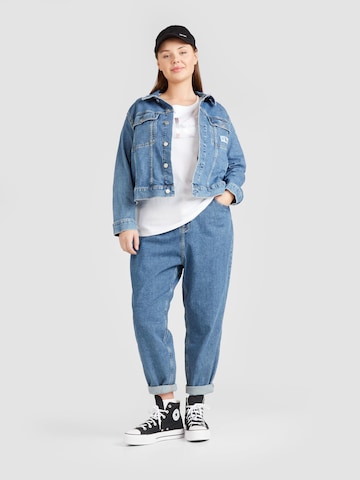 Calvin Klein Jeans Plus Демисезонная куртка '90'S' в Синий