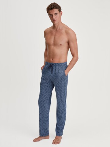 CALIDA Pajama Pants 'RMX Sleep Free' in Blue