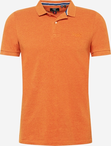 Superdry Poloshirt in Orange: front
