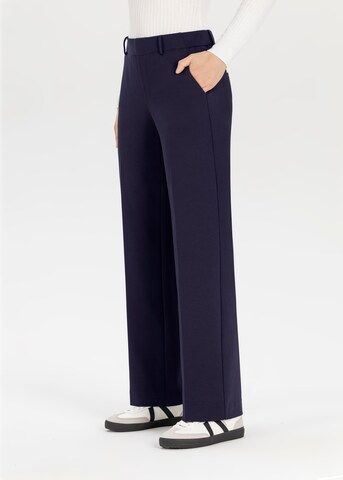 STEHMANN Loosefit Hose in Blau: Vorderseite