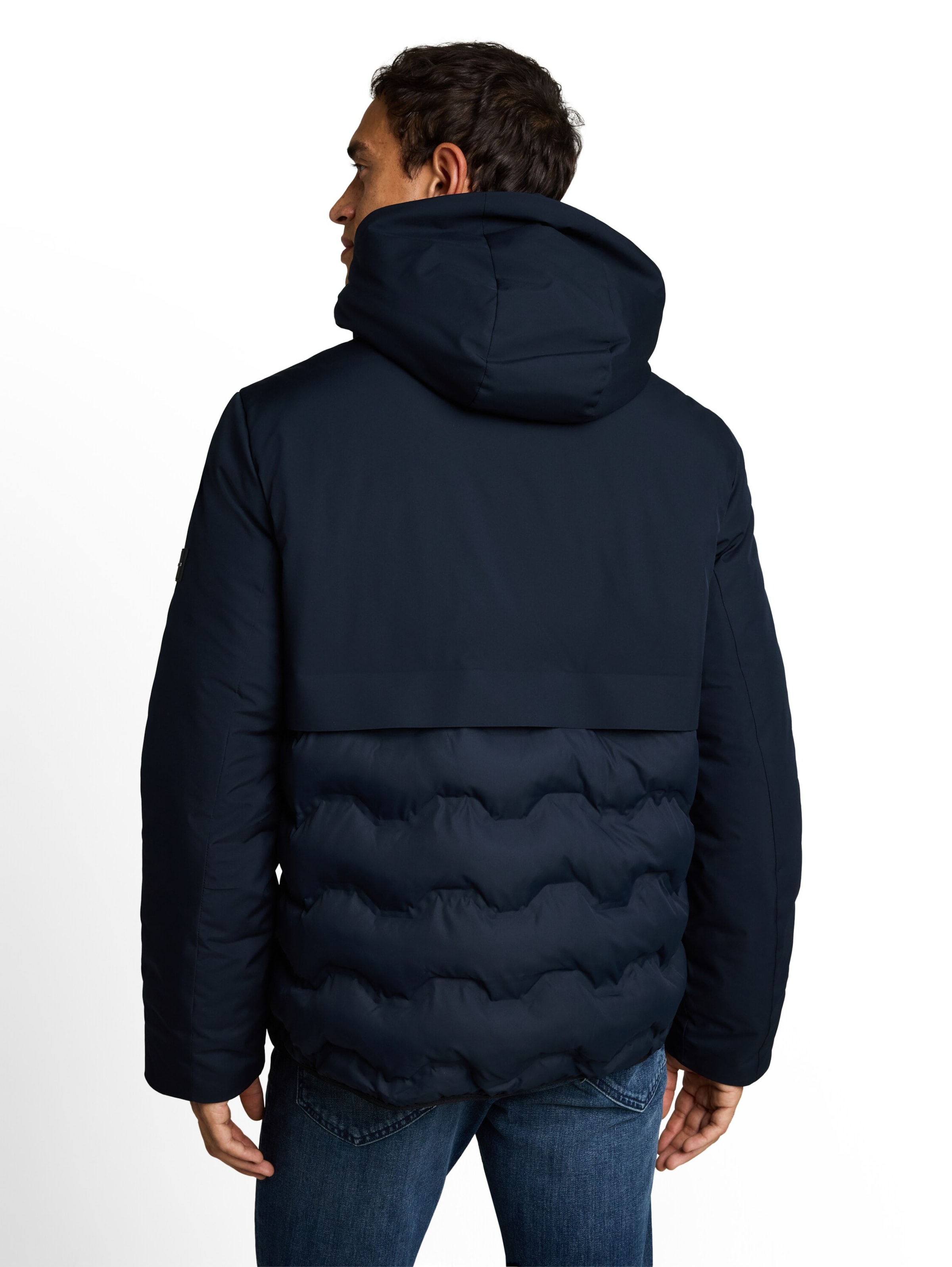 TOM TAILOR - Chaqueta de entretiempo en azul