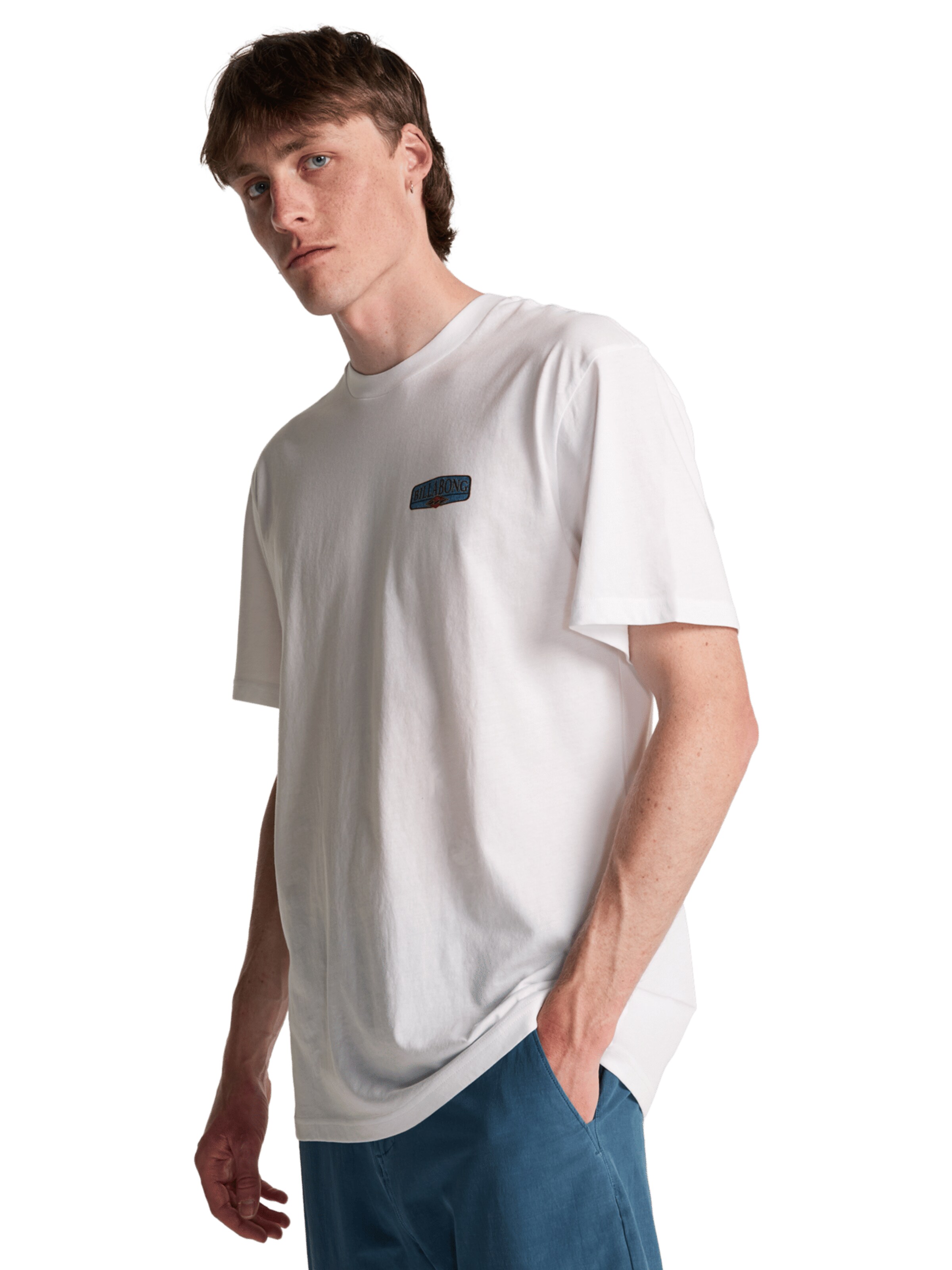 BILLABONG Shirt 'Runner Up' in White