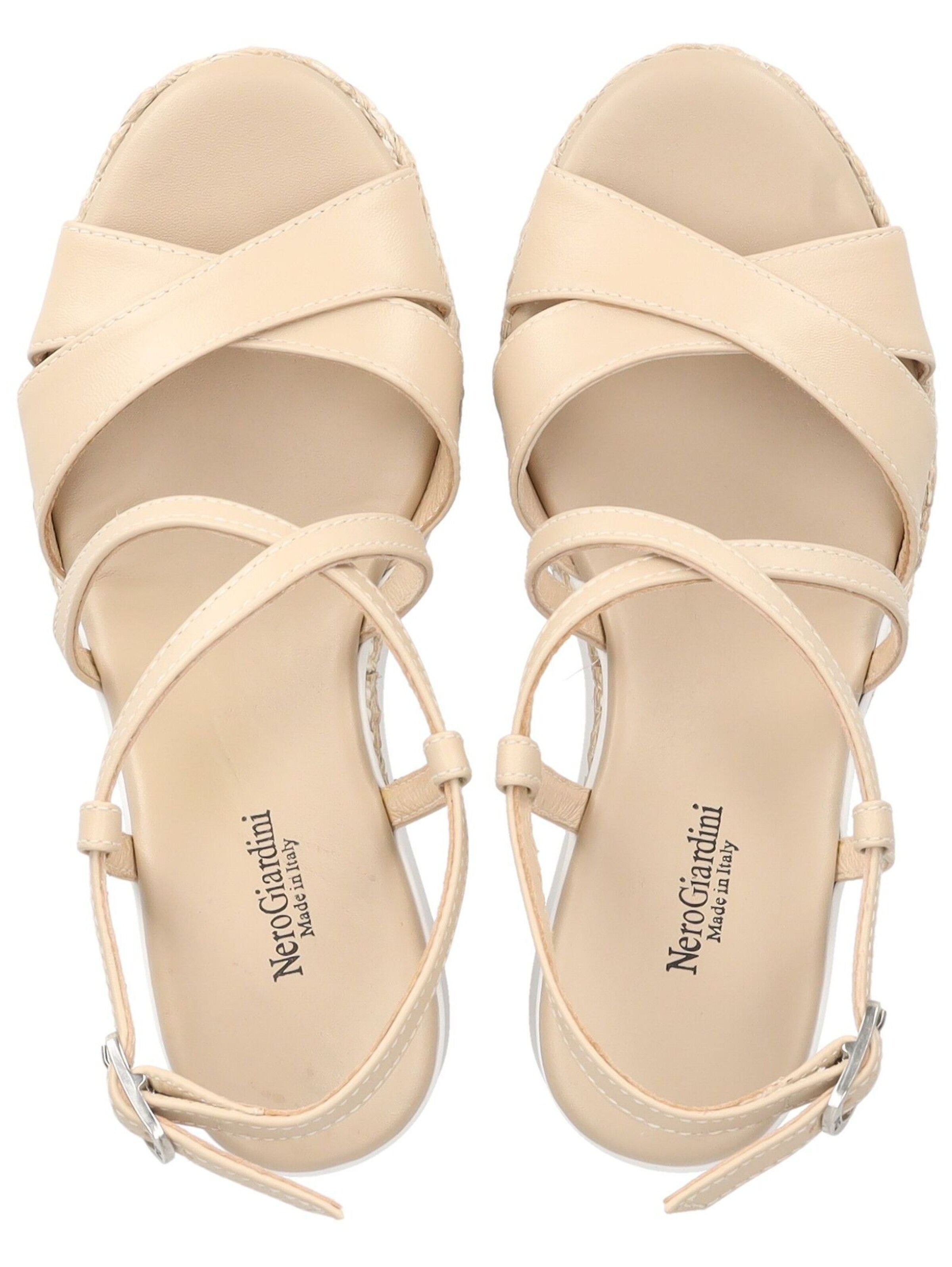 Nero Giardini Strap sandal in Beige