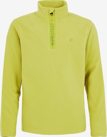 PROTEST Athletic Sweatshirt 'PERFECTY JR' in Green: front