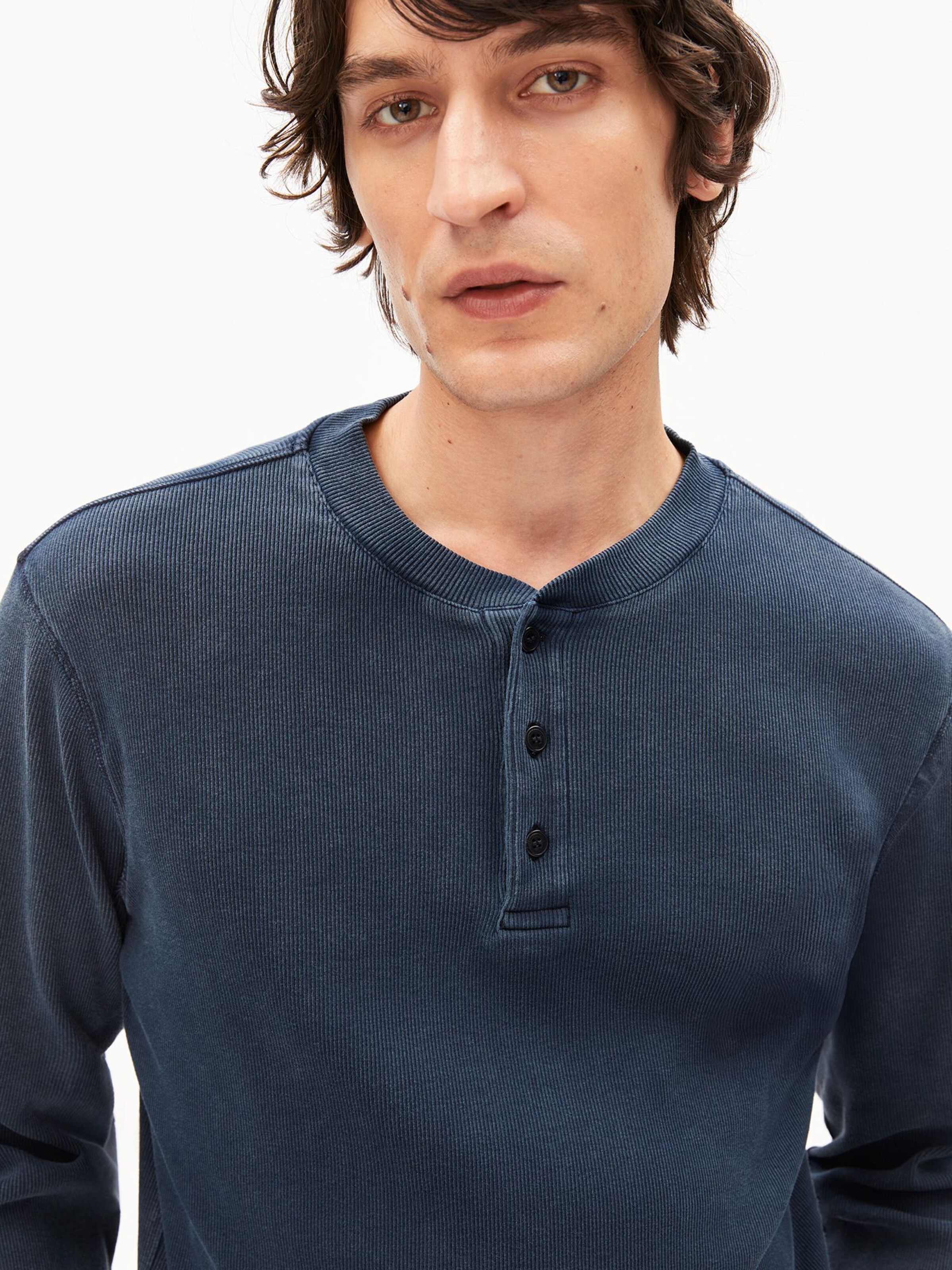 ARMEDANGELS Shirt in Blue: front