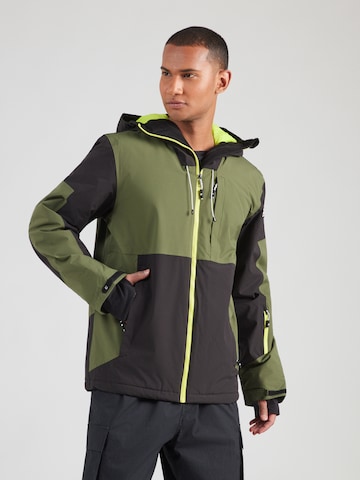 KILLTEC Športna jakna | zelena barva: sprednja stran