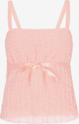 myMo at night - Top en rosa: frente