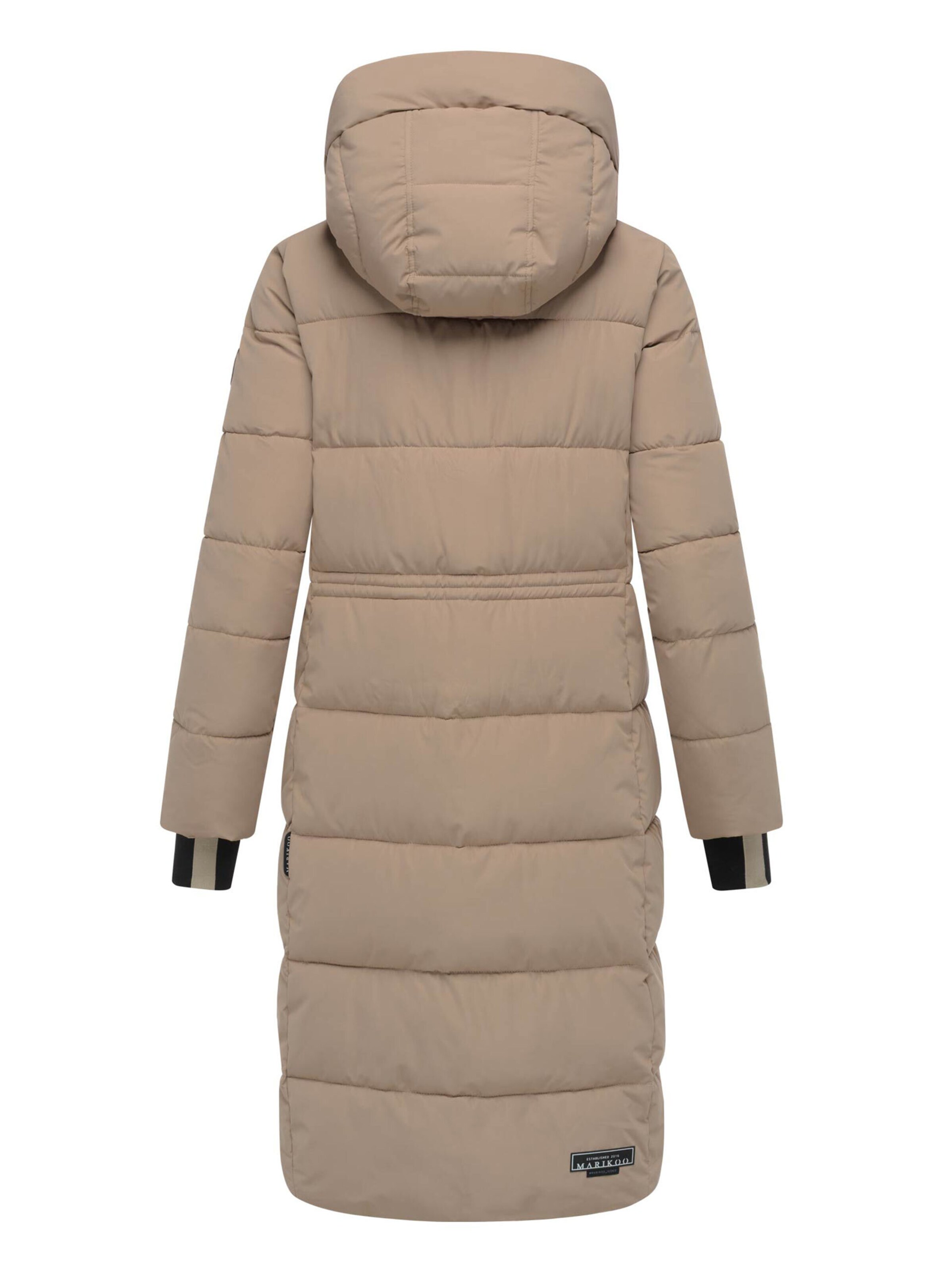 MARIKOO Wintermantel 'Zuraraa XVI' in Grijs