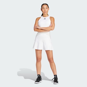 ADIDAS PERFORMANCE Sportovní šaty – bílá