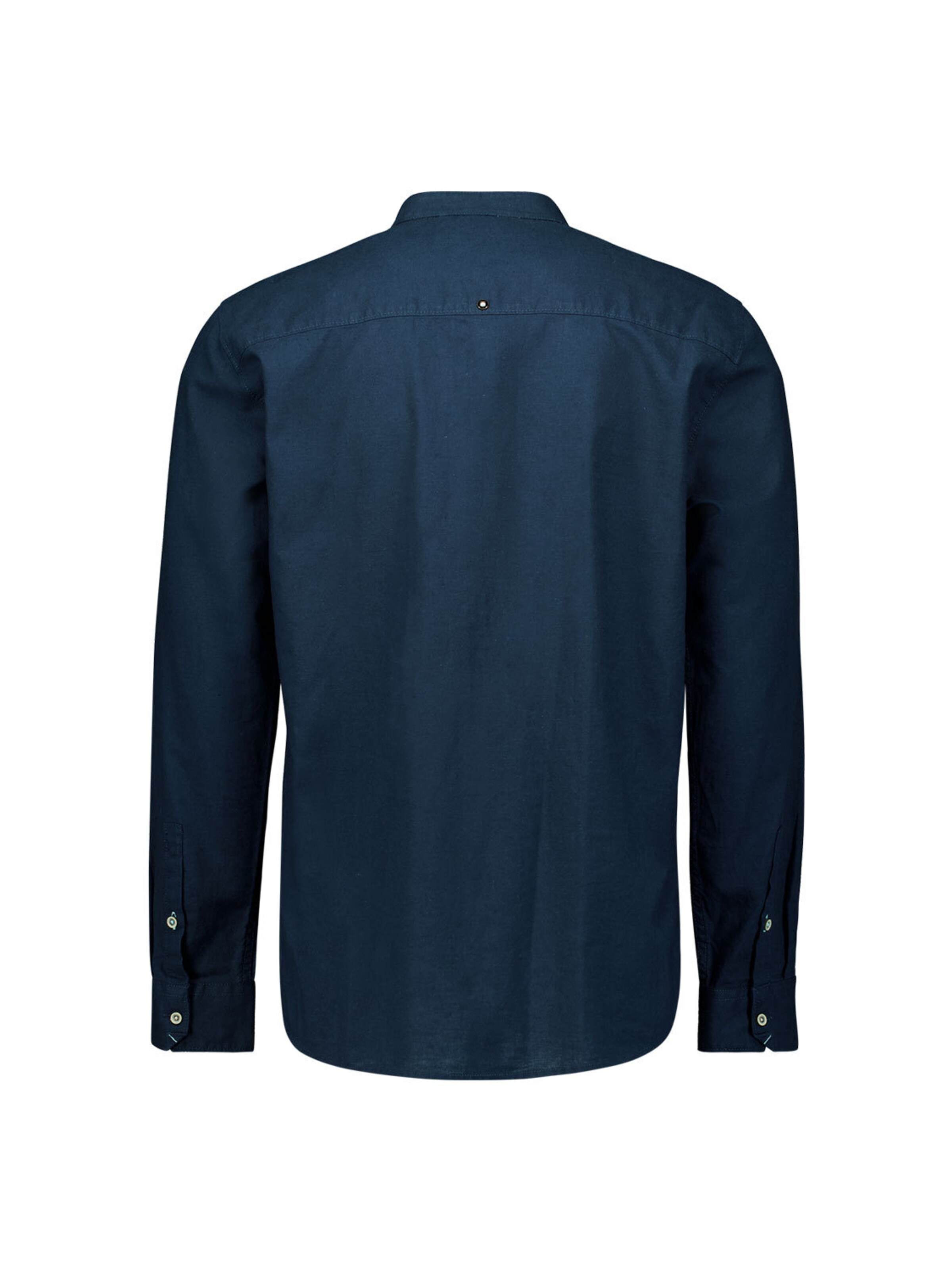 No Excess Regular Fit Hemd in Blau