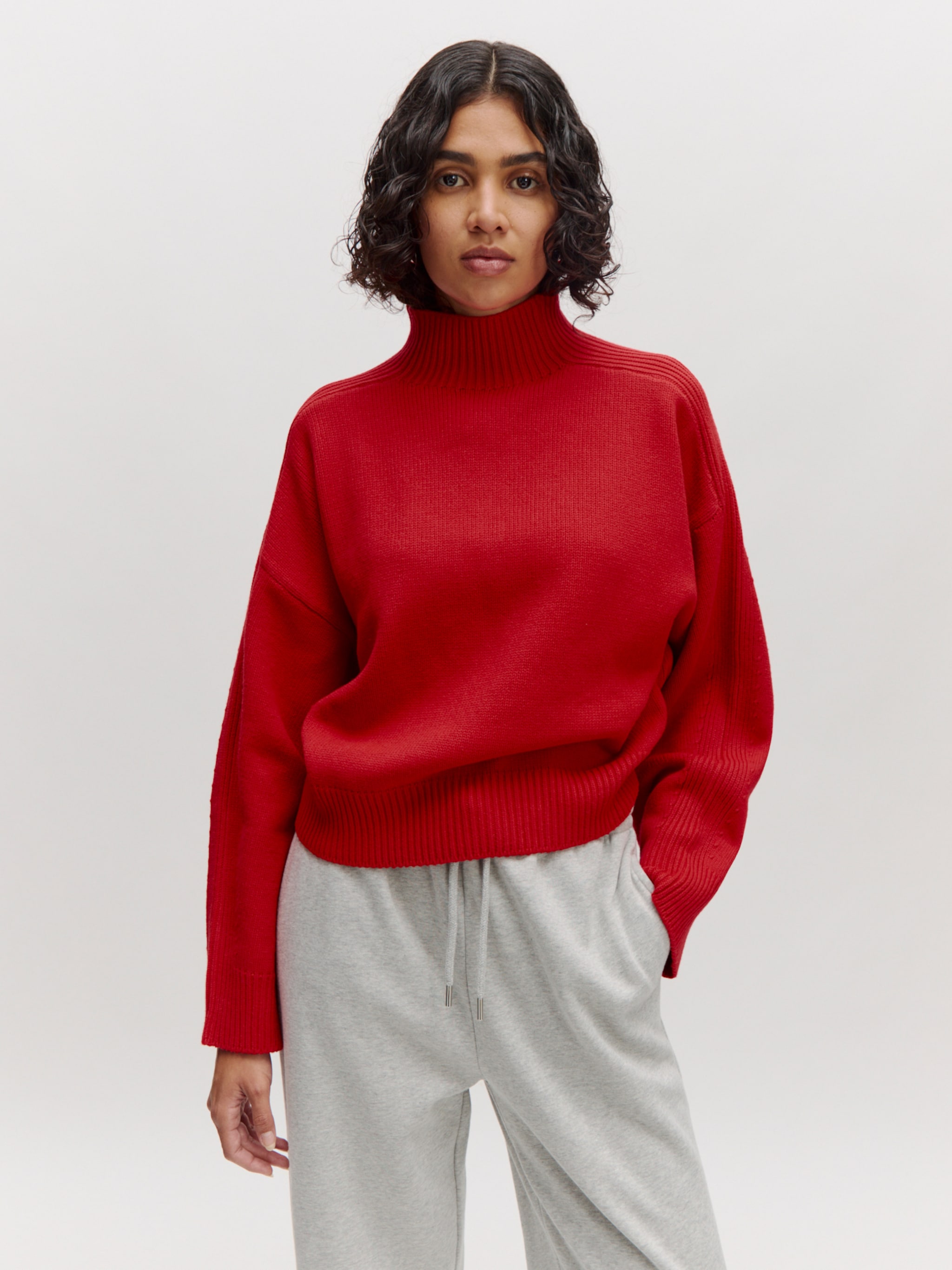 EDITED Produkte Pullover 'Nohea' knallrot