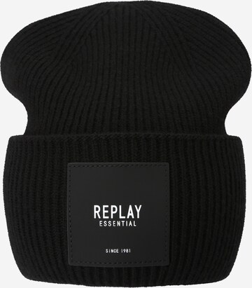 REPLAY Beanie in Black