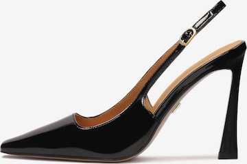 Kazar Pumps in Black: front