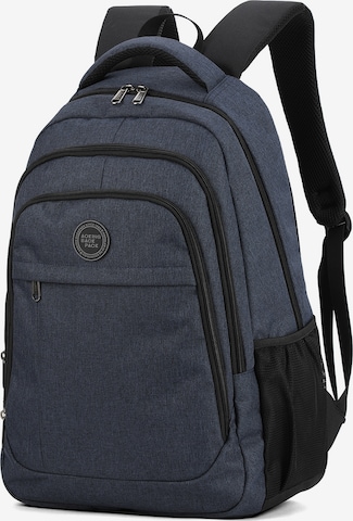 Zaino di Aoking in blu: frontale