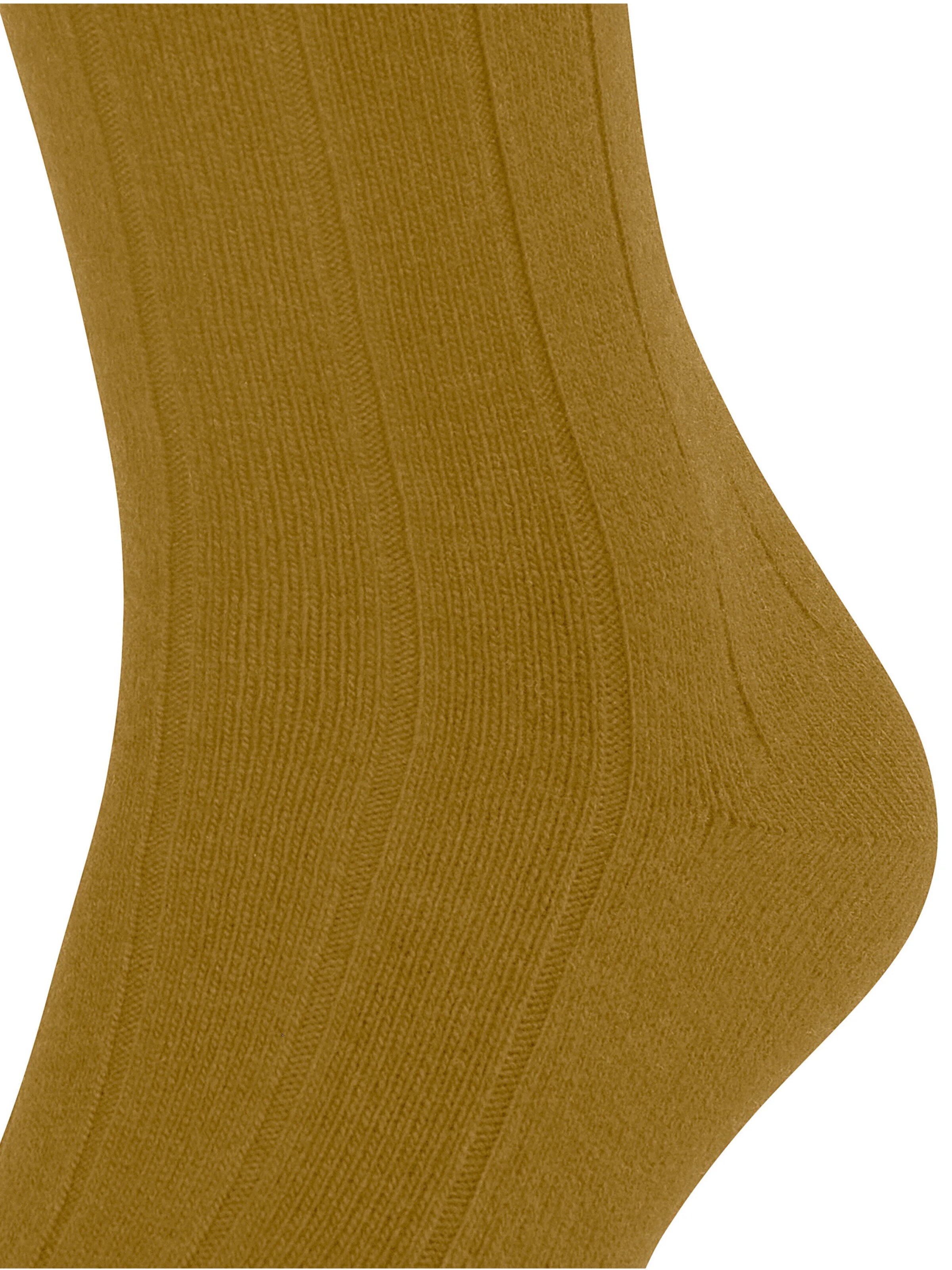 FALKE Knee High Socks 'Lhasa Rib' in Yellow