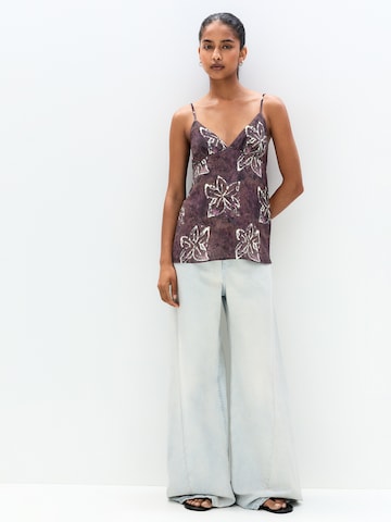 Pull&Bear Top in Purple