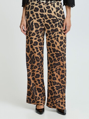 Loosefit Pantaloni 'Hinva' di b.young in marrone: frontale