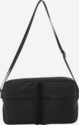 HVISK - Bolso de hombro 'VALE' en negro: frente