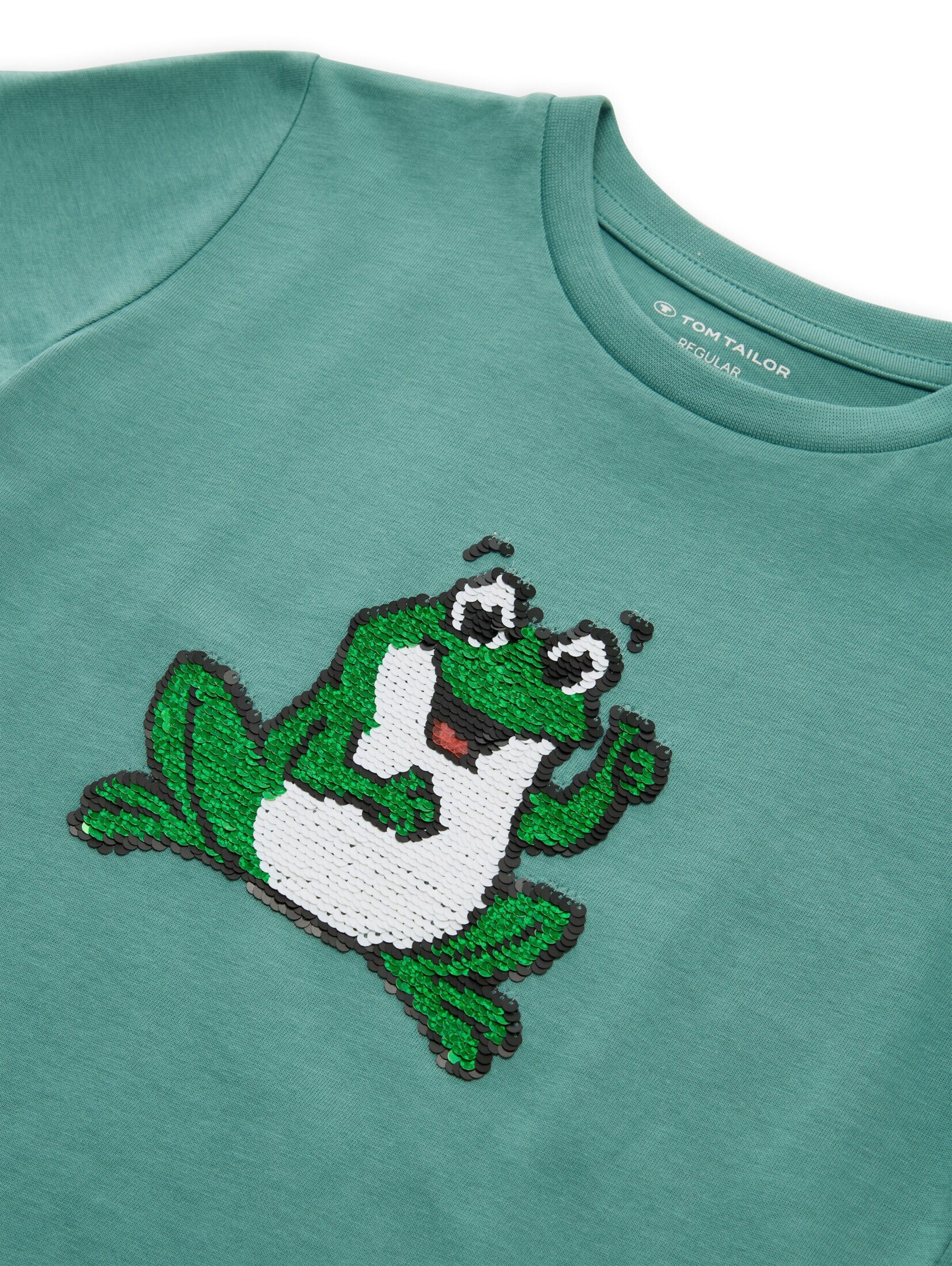 TOM TAILOR Shirt in Green