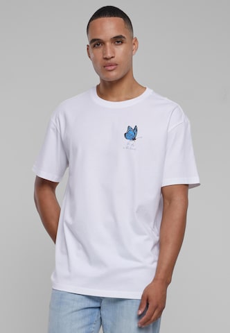 MT Upscale Koszulka 'Sky Is The Limit' w kolorze biały