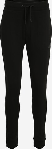 4F - Tapered Pantalón deportivo en negro: frente