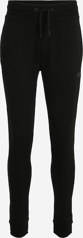 4F - Tapered Pantalón deportivo en negro: frente