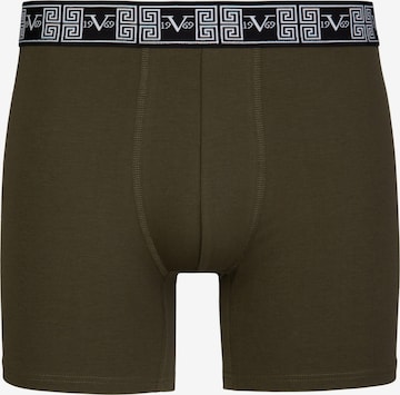 19V69 ITALIA Boxershorts 'Francesco' in Zwart: voorkant