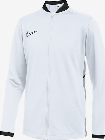 NIKE Sports sweat jacket in 122-128 in Black / Off white, Item view