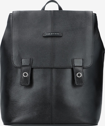 The Bridge Rucksack 'Biagio' in Schwarz: predná strana