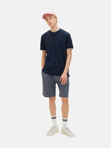 TOM TAILOR DENIM Loosefit Shorts in Blau