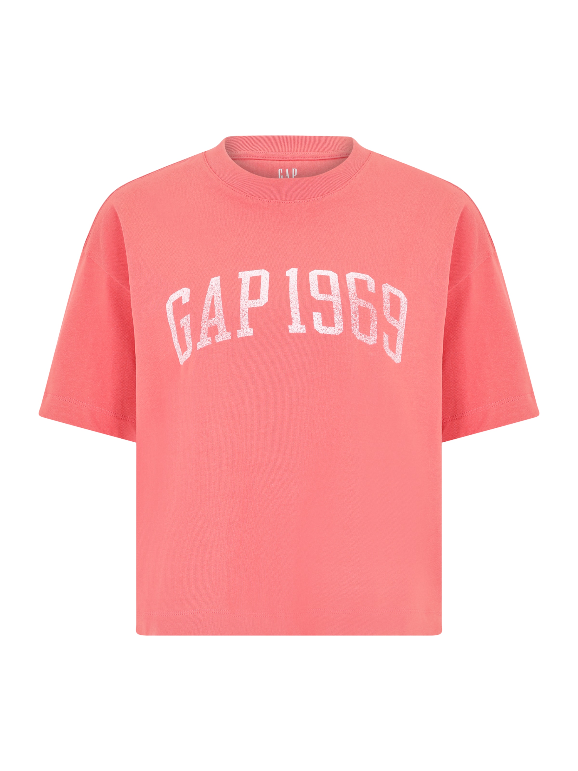 Gap Petite Μπλουζάκι σε κόκκινο: μπροστά