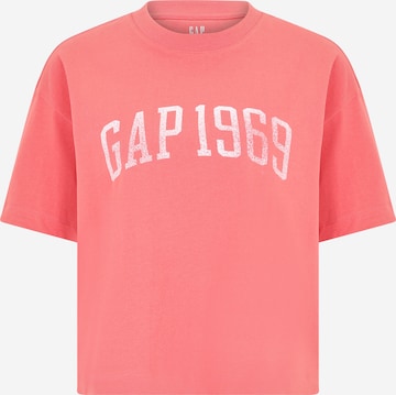 Gap Petite Shirt in Red: front