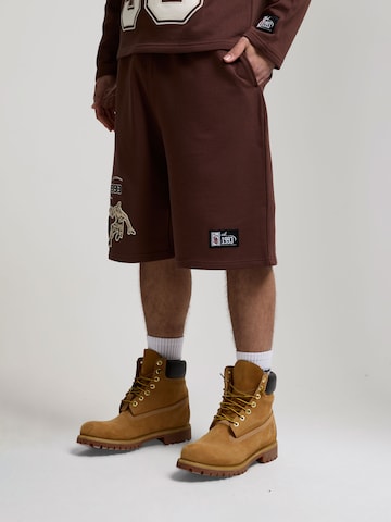 Loosefit Pantalon AND1 en marron