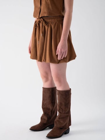 MND Rok 'West Suede Balloon' in Bruin