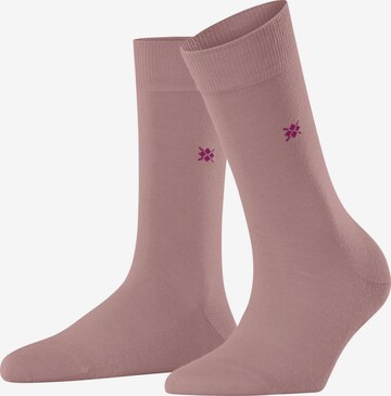 BURLINGTON Socks 'Bloomsbury' in Pink: front