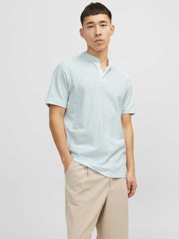 JACK & JONES Shirt 'Paulos' in Blue: front