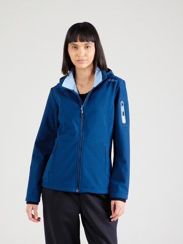 Veste outdoor CMP en bleu : devant