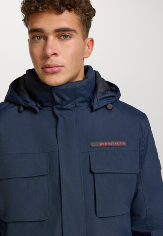 Kronstadt Winter Jacket ' Harrington' in Blue
