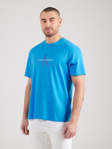 Calvin Klein JeansMajica 'Hero' - plava boja: prednji dio