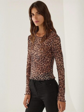 T-shirt Hiccup en marron