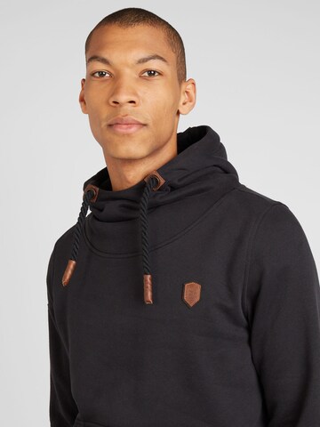 naketano Regular Fit Hoody in Schwarz