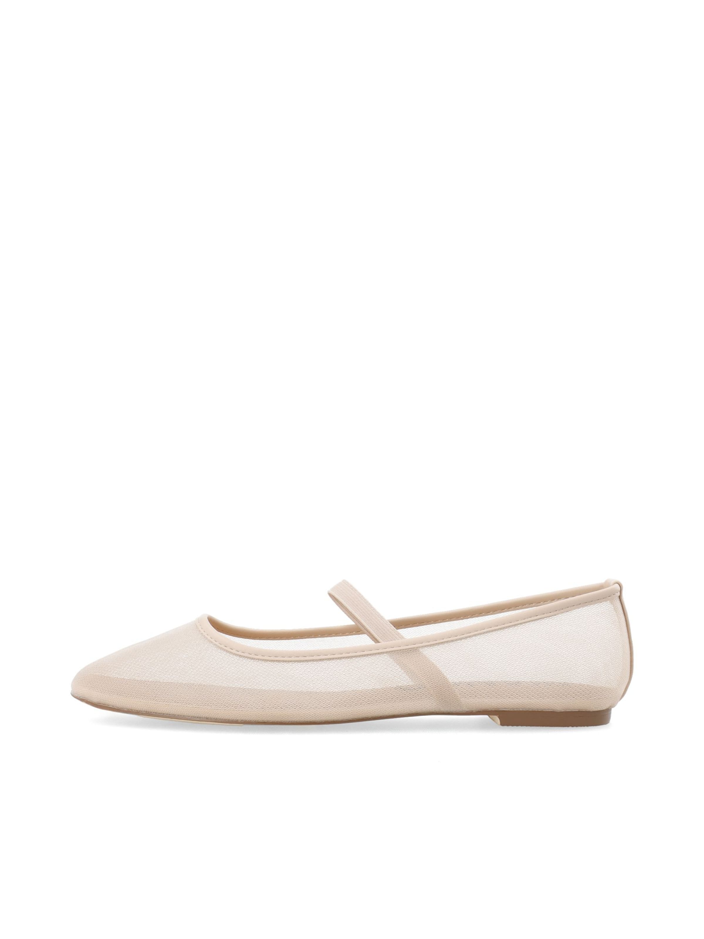 Bianco Ballerina 'Lilia' in Wit: voorkant