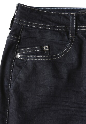 CECIL Slimfit Rinsed Washed Jeans in Blau