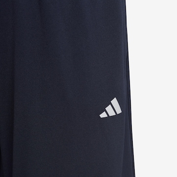 mėlyna ADIDAS SPORTSWEAR Treniruočių kostiumas 'Train Essentials Aeroready 3-Stripes -Fit'