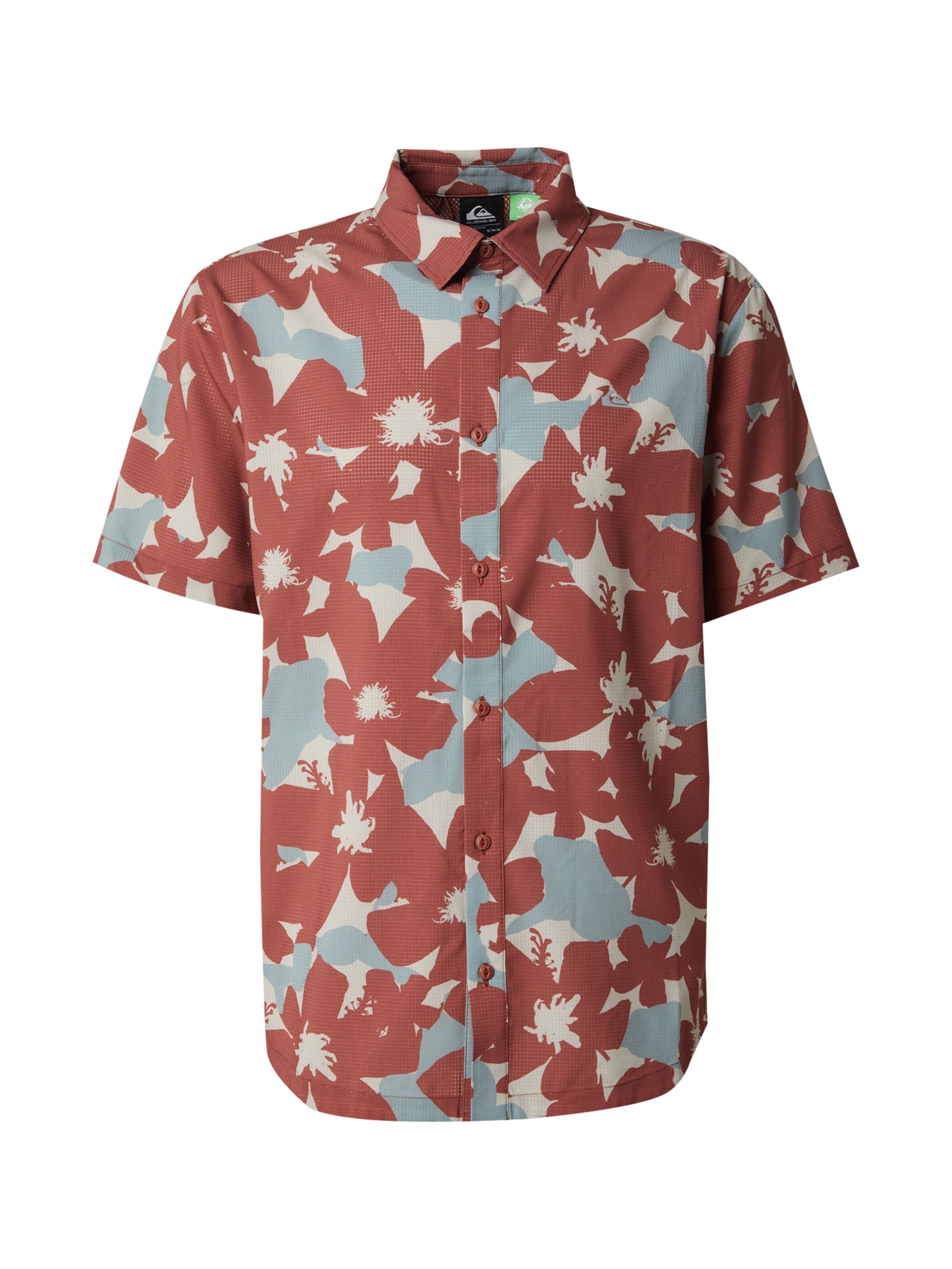 QUIKSILVER Regular Fit Funktionsskjorte 'Handtman' i brun: forside