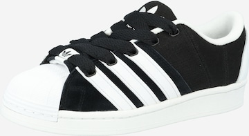 ADIDAS ORIGINALS Σνίκερ χαμηλό 'Superstar Supermodified' σε μαύρο: μπροστά