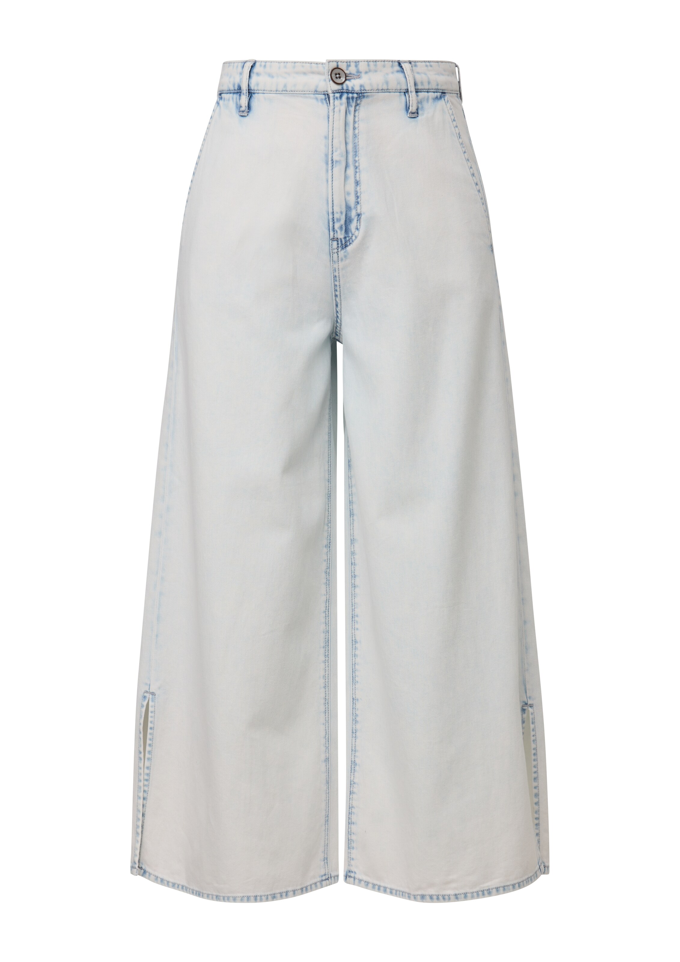s.Oliver Wide leg Jeans in Blauw: voorkant
